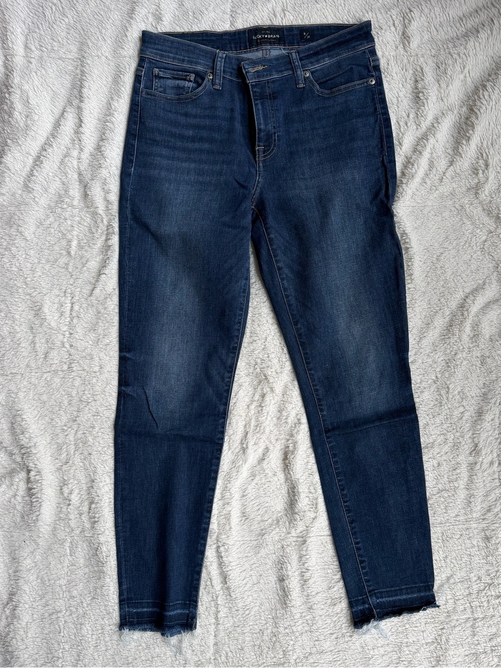 Lucky Brand Dark Blue Slim Stretch Jeans